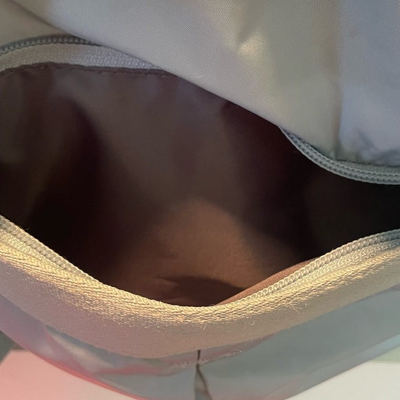 Adidas Light Blue Backpack laptop Unisex 3 stripes - Picture 9 of 16